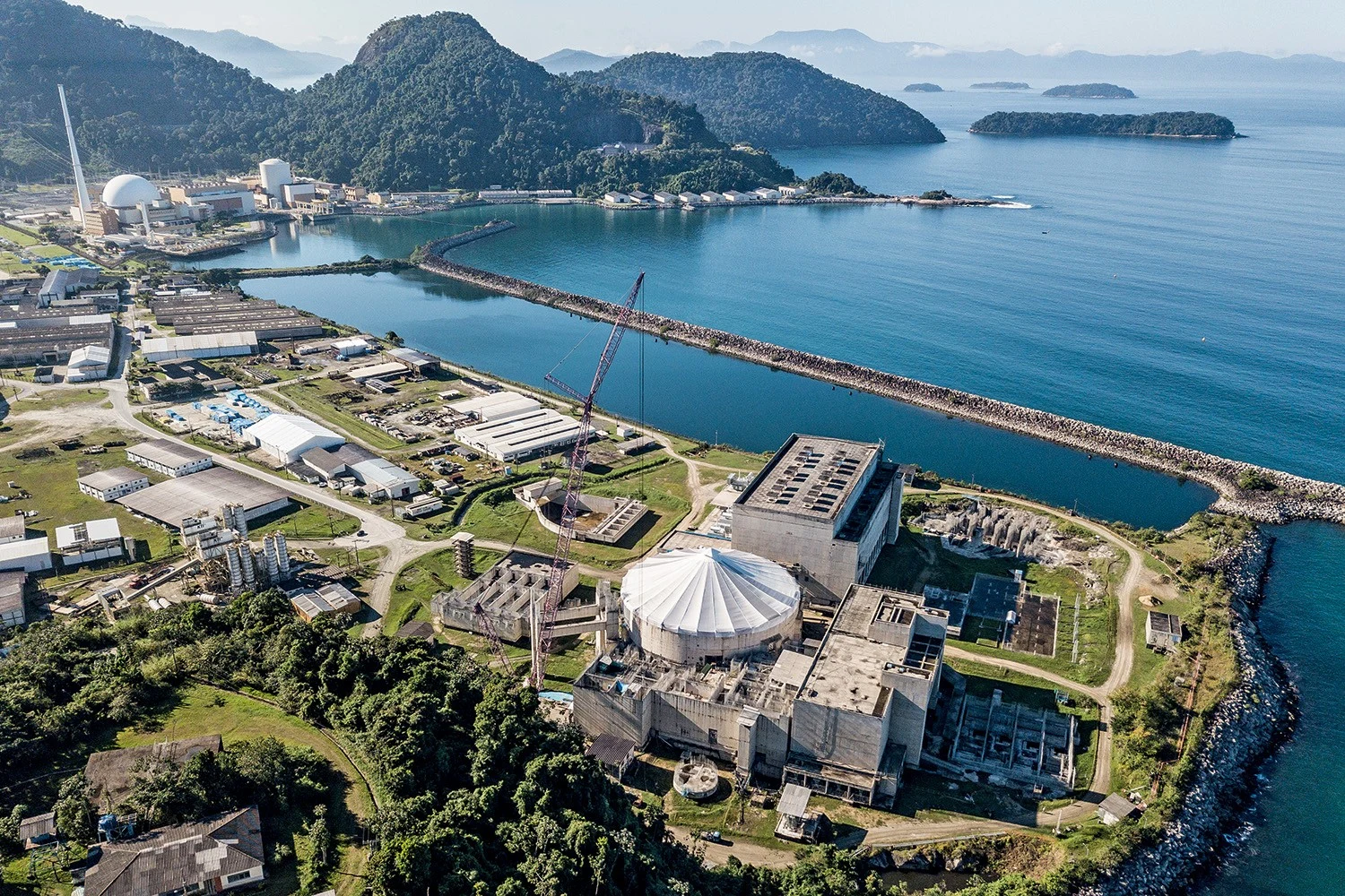 Vista aérea de empreendimento industrial da Consulpri - Consultoria e Projetos de Engenharia
